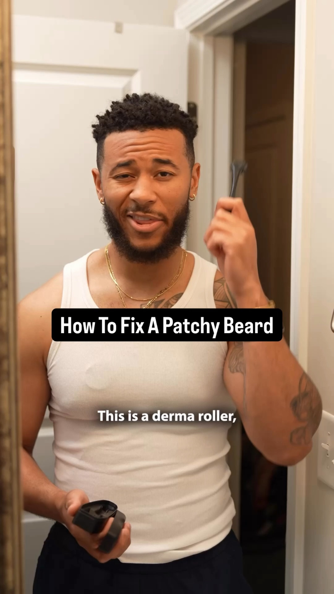 Patchy beard 