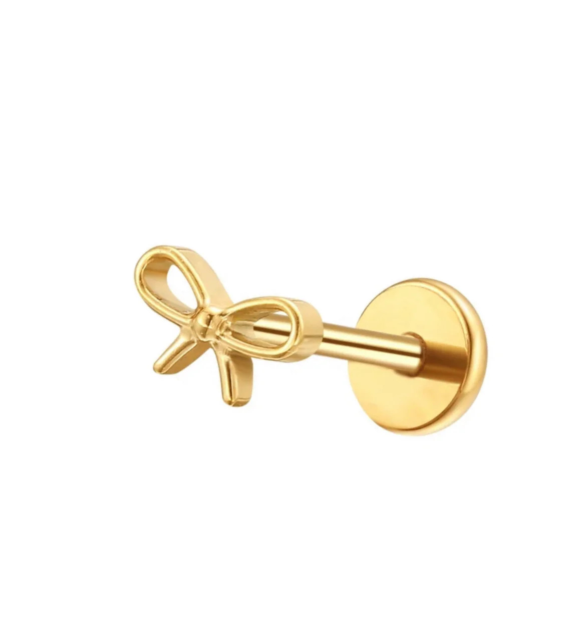 Mini Bow Flat back | Pierced by Ash Design