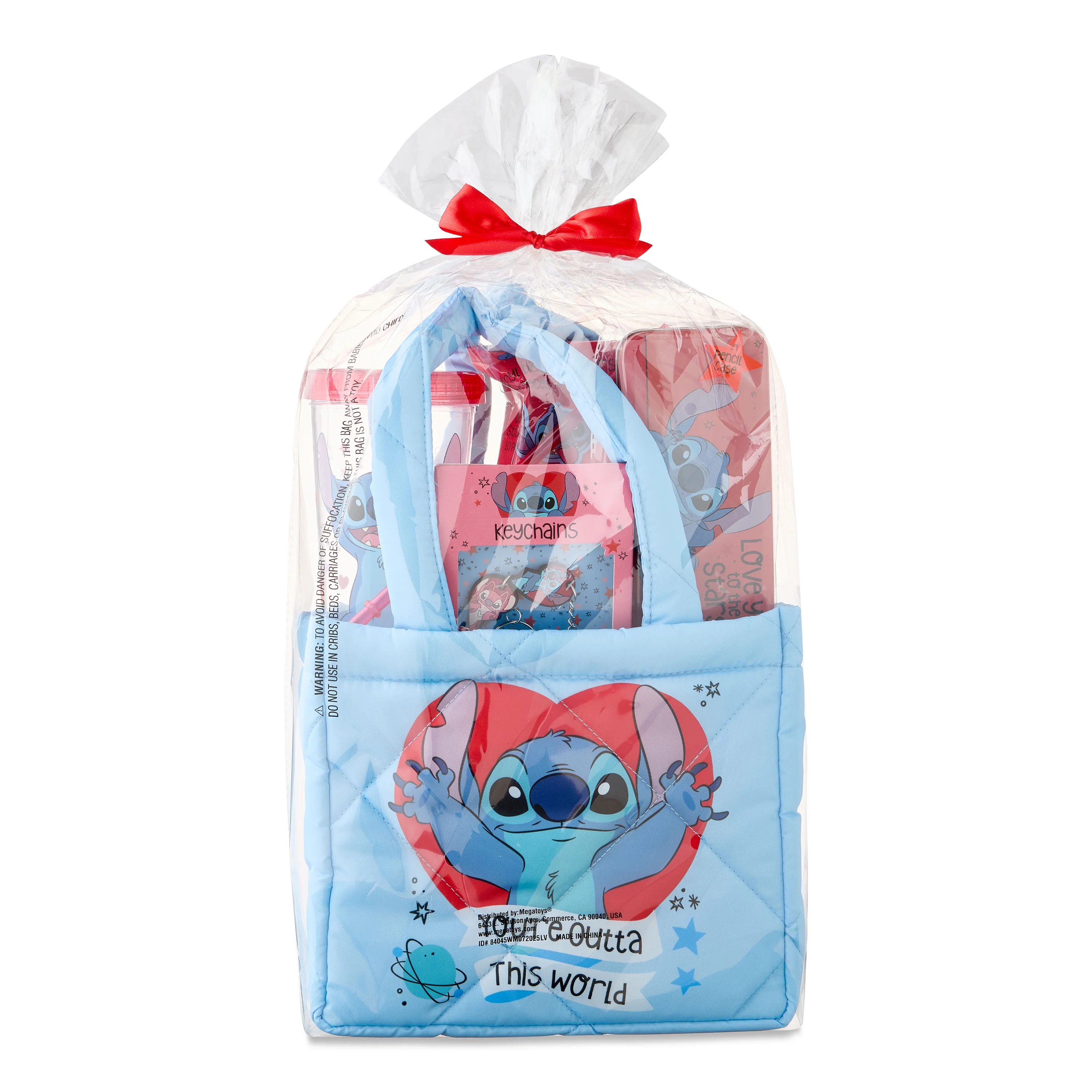 Stitch Puffy Bag Valentines Gift Set | Walmart (US)
