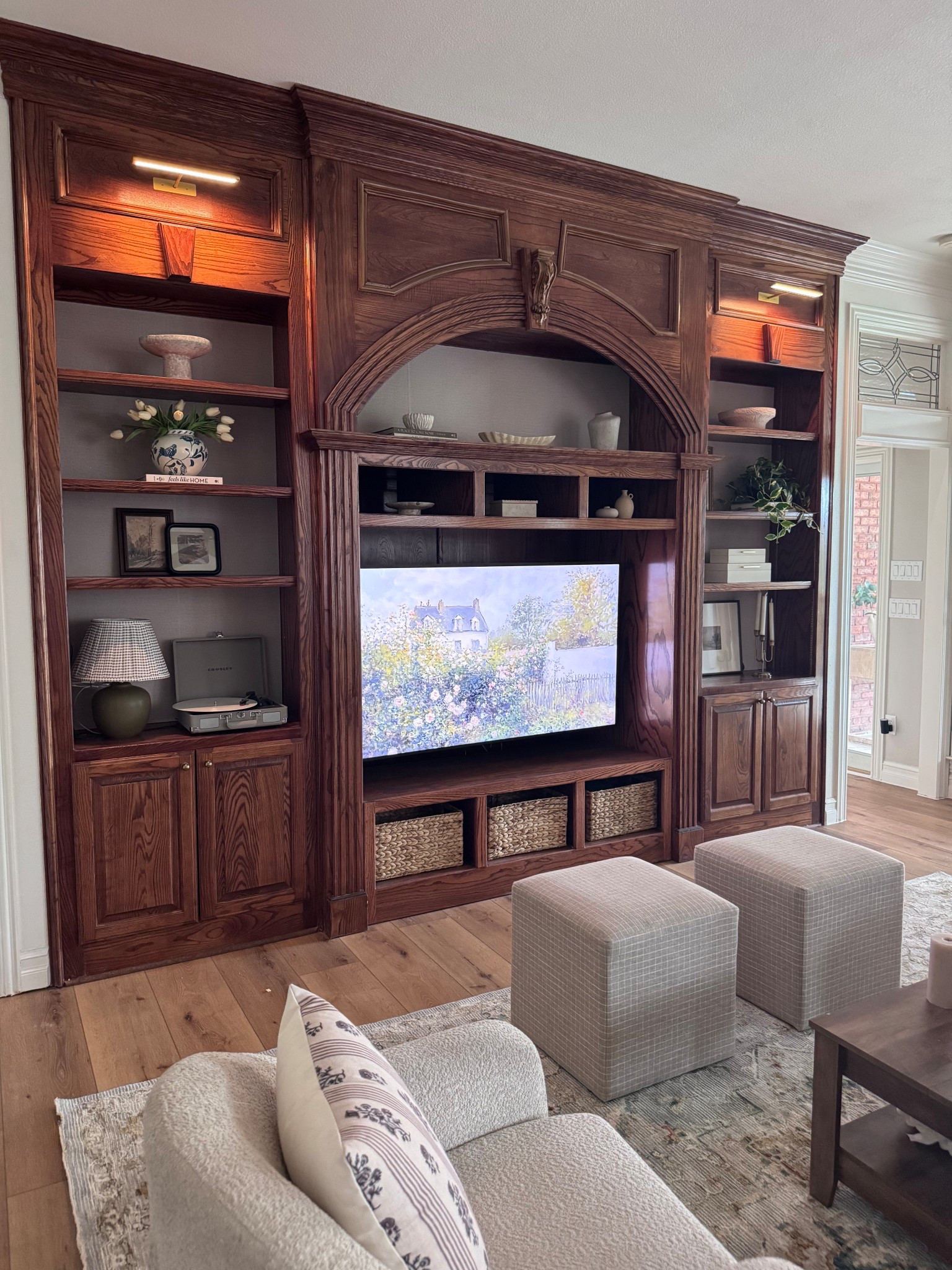 Built in decor// living room decor 

#LTKHome