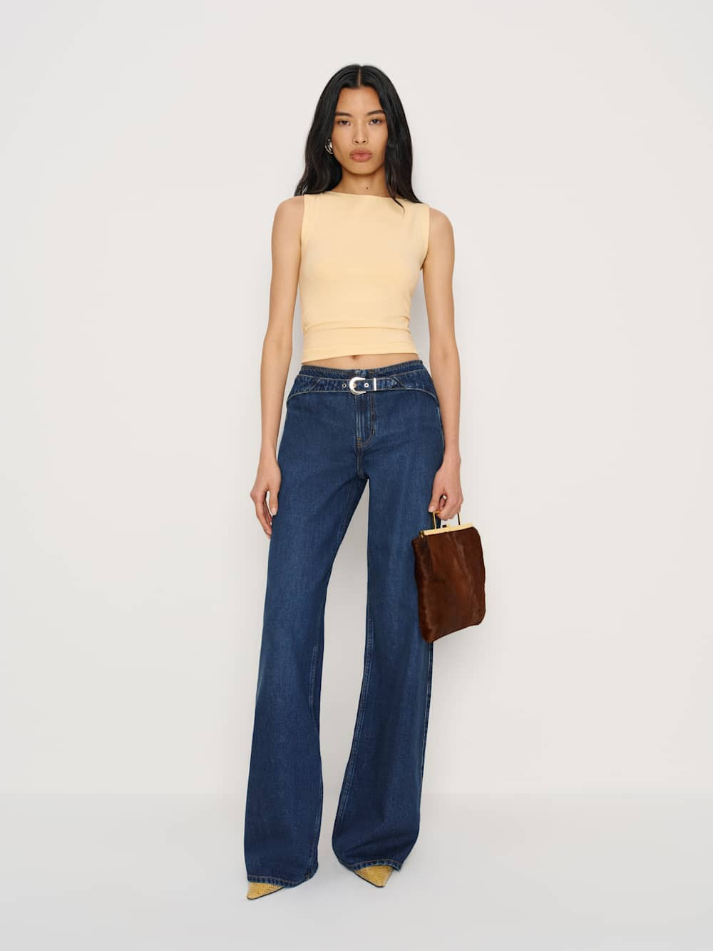 Dusk Knit Top | Reformation (Global)