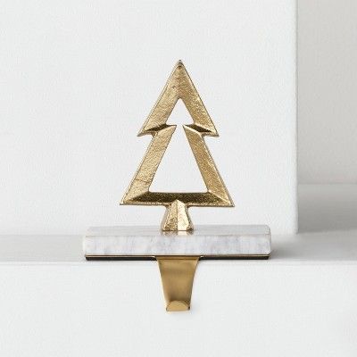Stocking Holder Brass Marble Tree - Wondershop&#8482; | Target