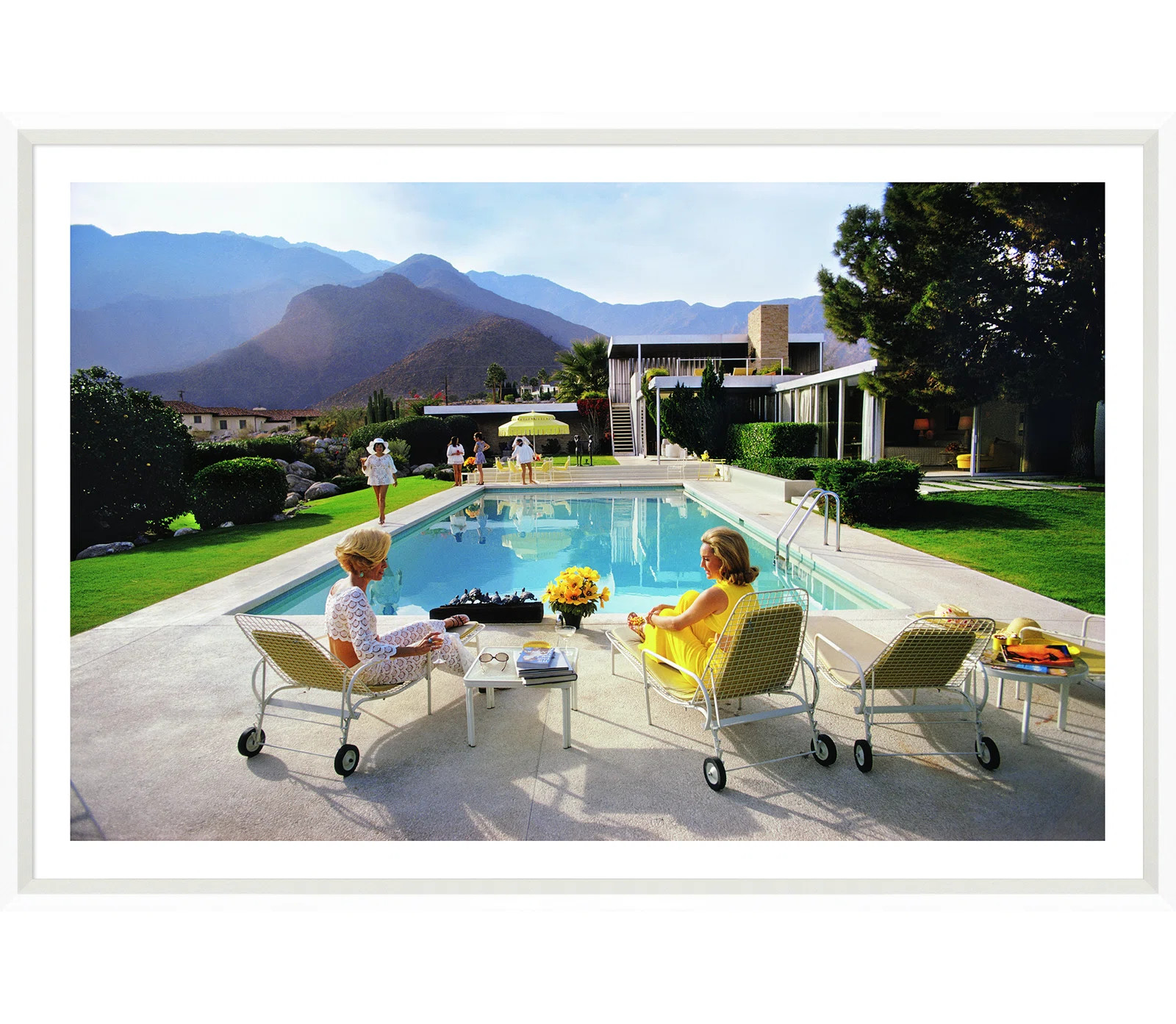 Poolside Glamour Print by Slim Aarons | Perigold