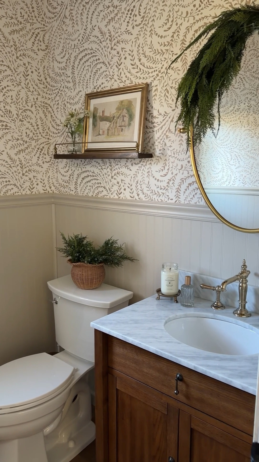 And with that, the “I asked for a powder room for Christmas” renovation has come to an end. What do you think of the new powder room? ❤️

#LTKHome