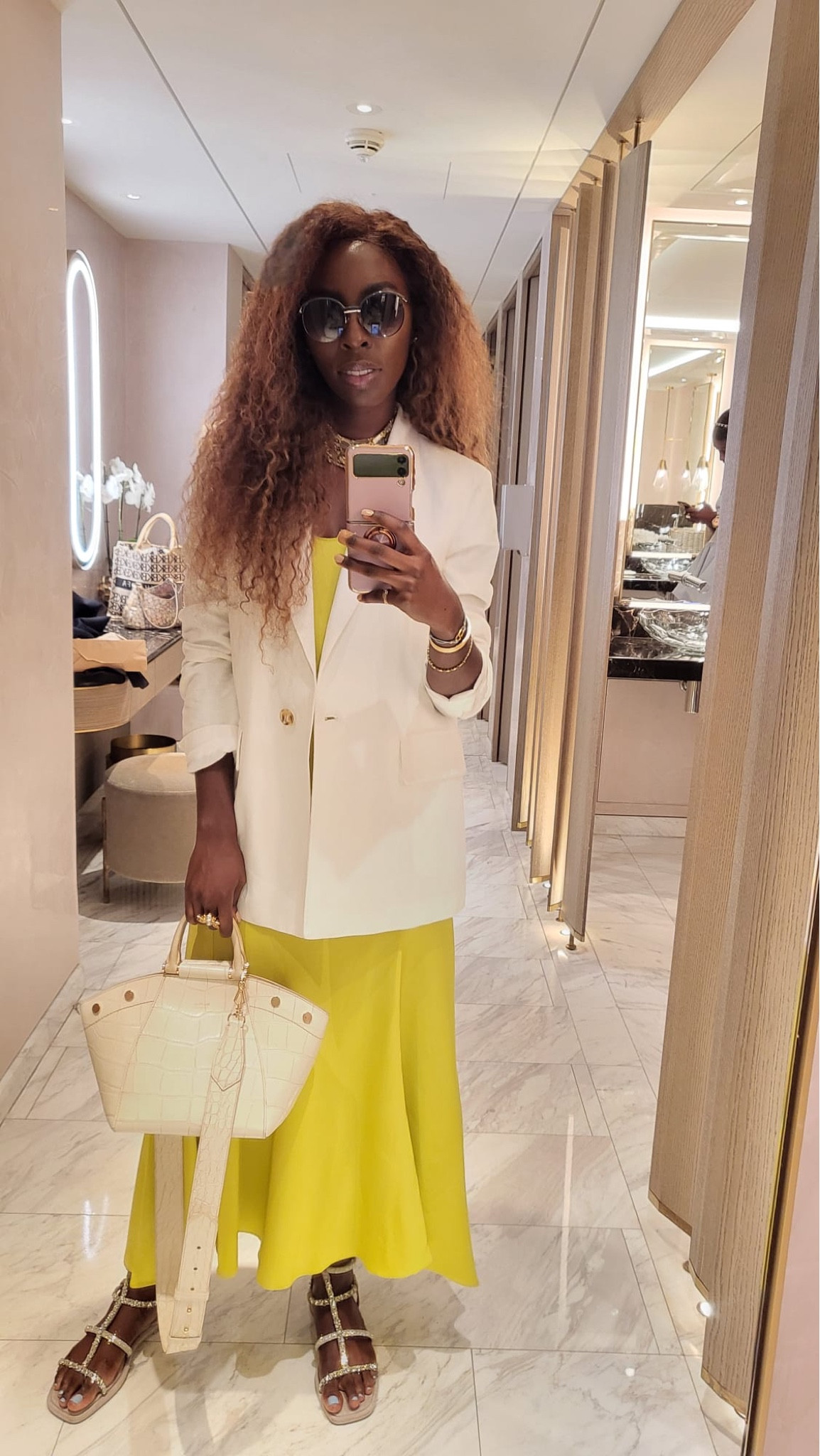 Take off the blazer to take this look from day to night 💛

#LTKFindsUnder100 #LTKSeasonal #LTKWorkwear