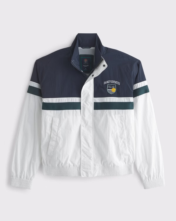 Vol. 28 Danzy Cropped Track Jacket | Abercrombie & Fitch (US)