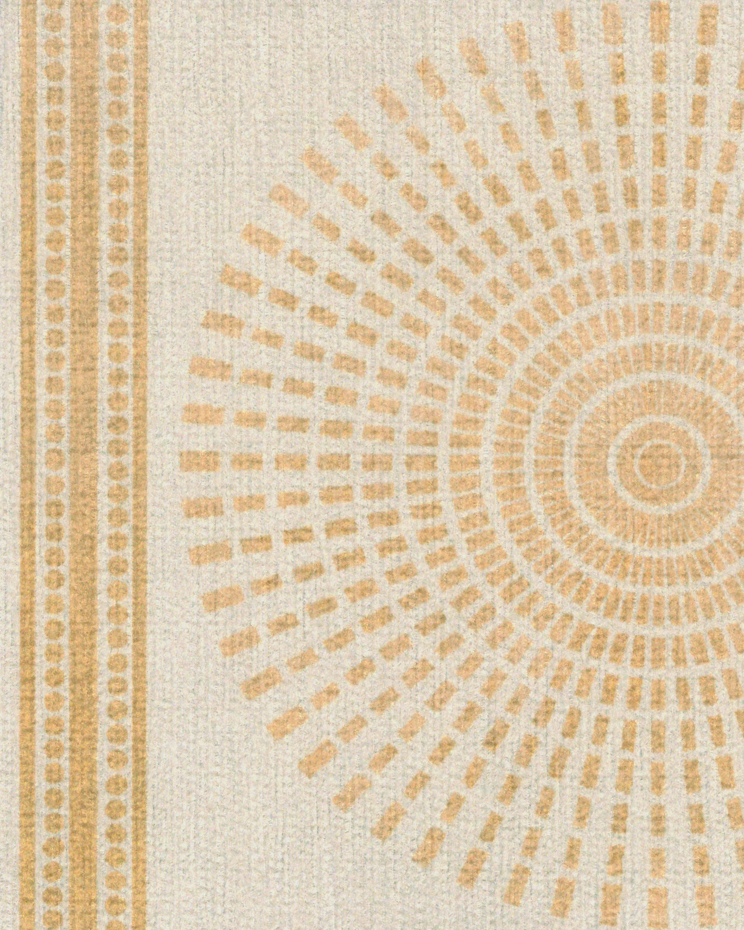 Jonathan Adler Santorini Ivory & Gold Rug | Ruggable | Ruggable
