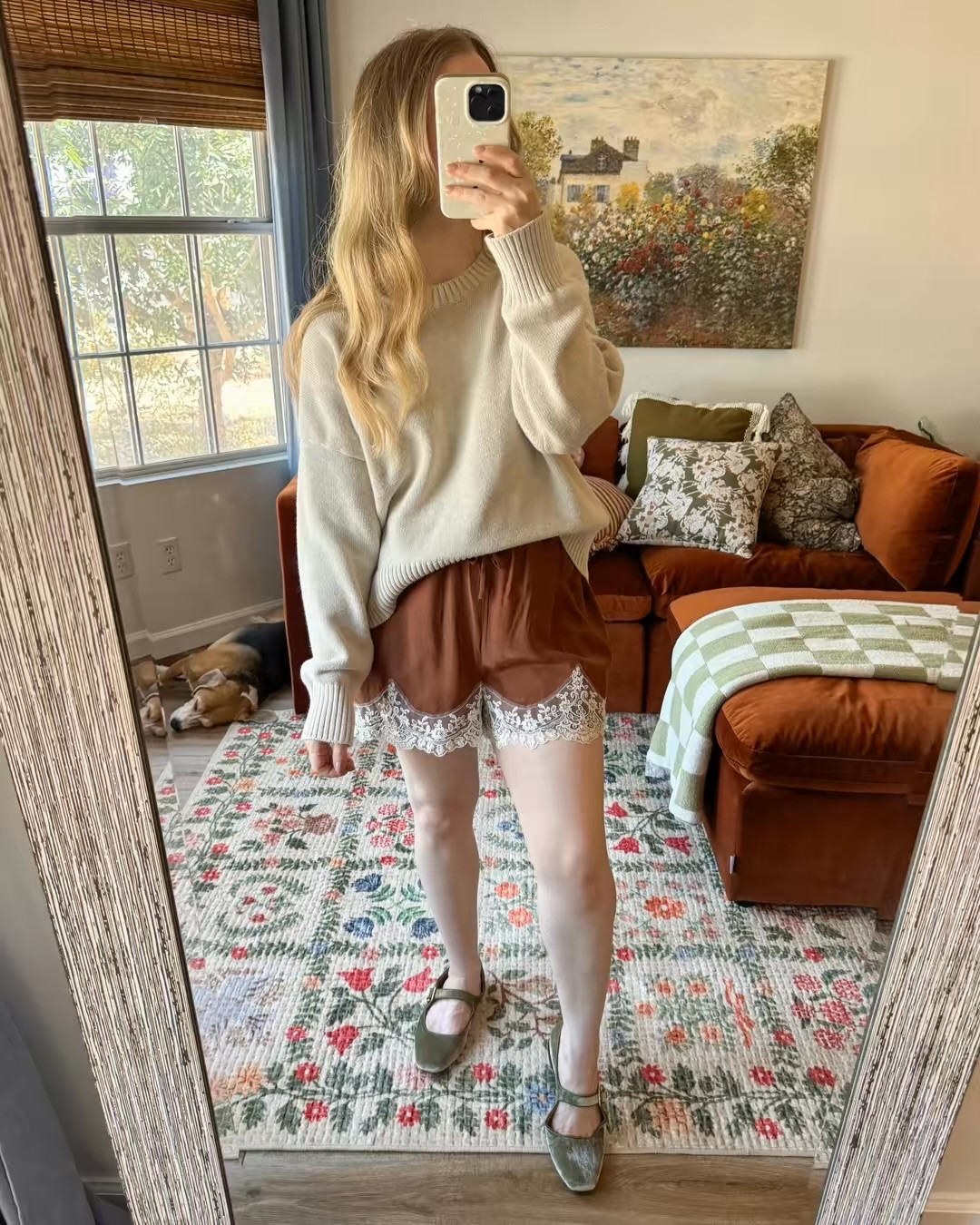 the prettiest lace shorts! tts wearing my
normal small. perfect length and fully lined

#LTKSeasonal #LTKSaleAlert #LTKootd