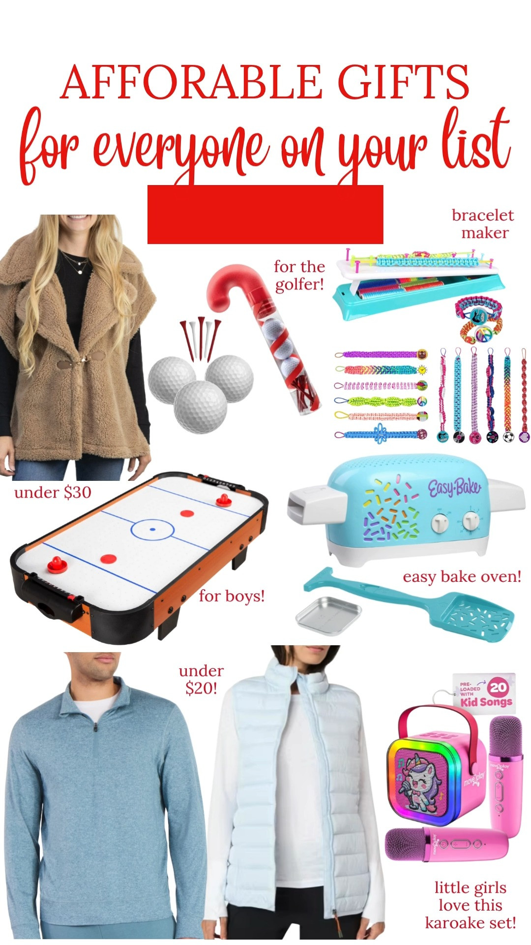 Affordable gifts from Walmart from everyone on your list!  

 #walmartpartner #walmart @walmart 

#LTKFindsUnder50 #LTKFindsUnder100 #LTKGiftGuide