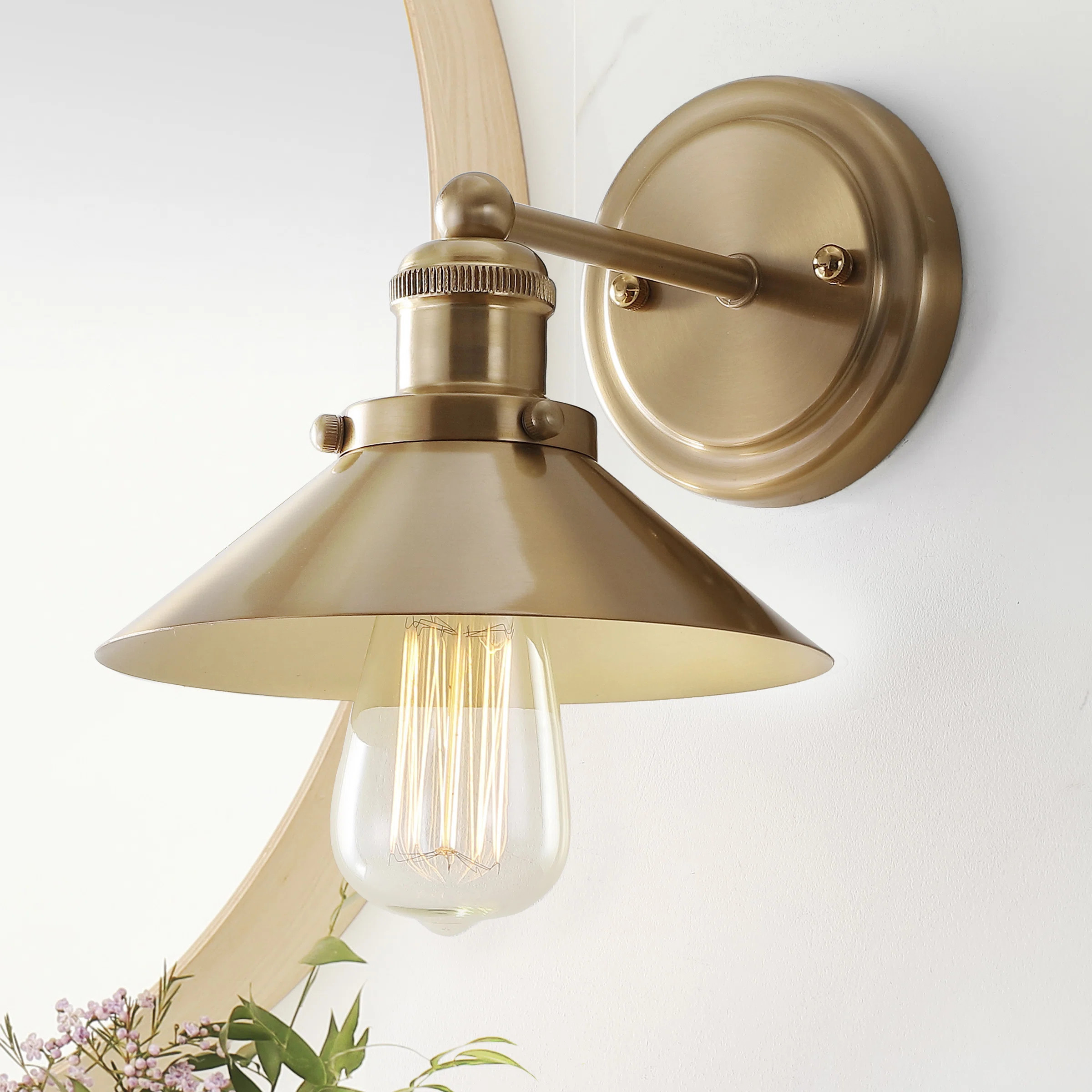 Gillard Dimmable Bath Sconce | Wayfair North America