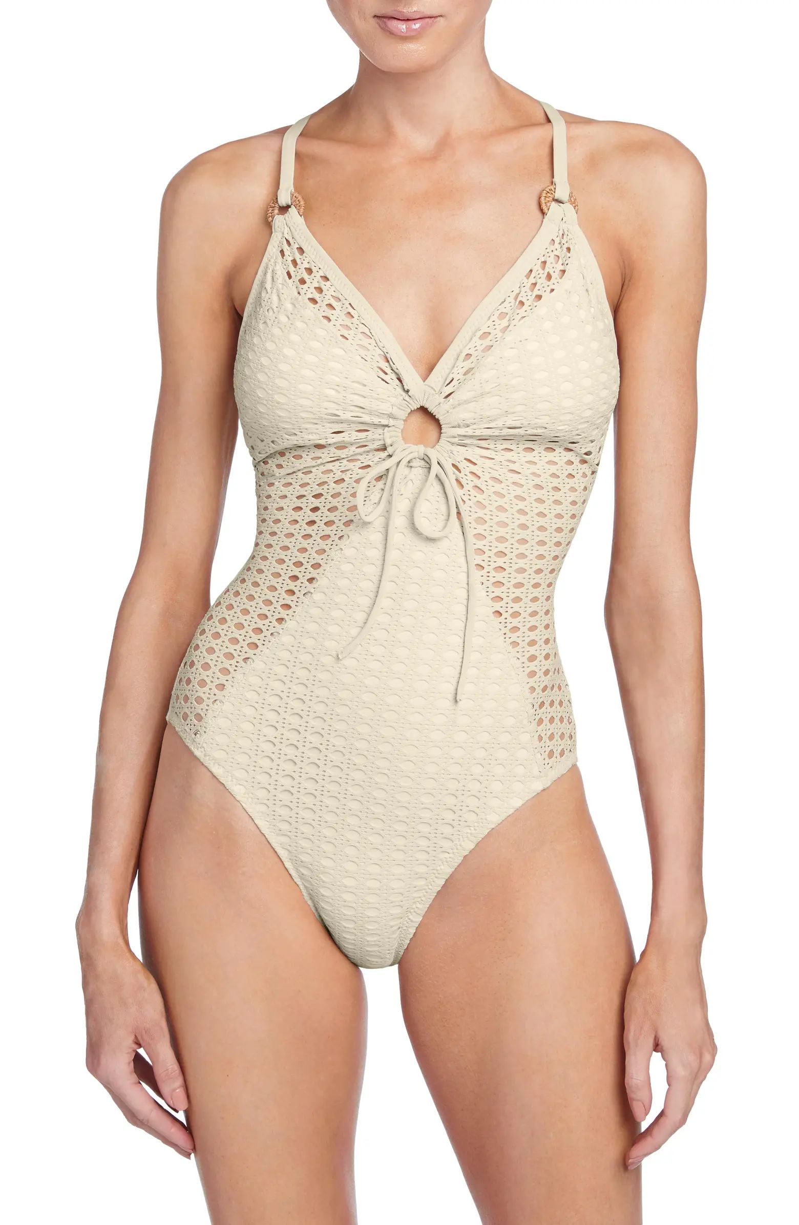 Marlow Mesh One-Piece Swimsuit | Nordstrom