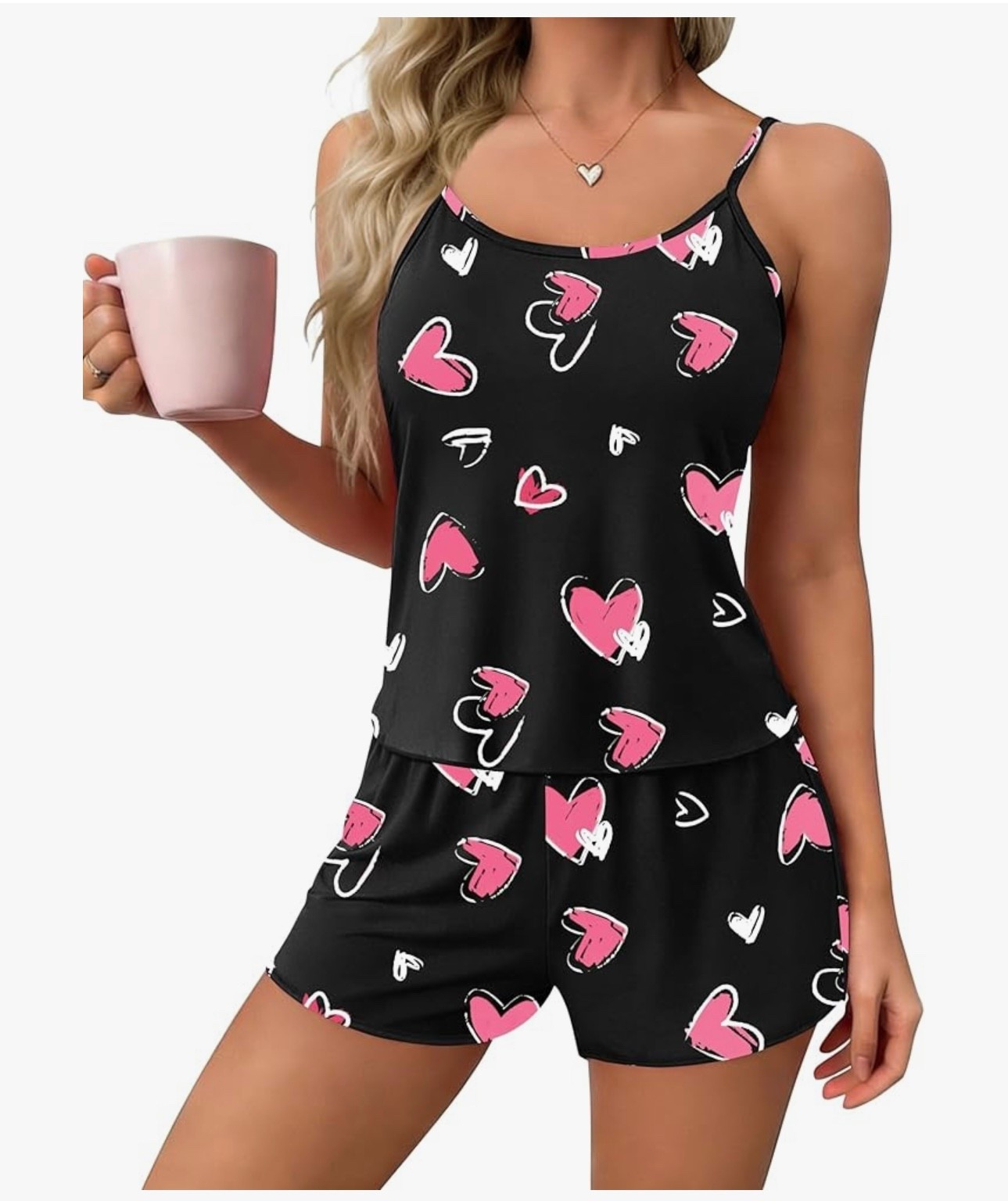 Women’s Valentines pajamas. Was $20 now $9 with code “V6MMNYR6” at checkout. 

#LTKootd #LTKSaleAlert