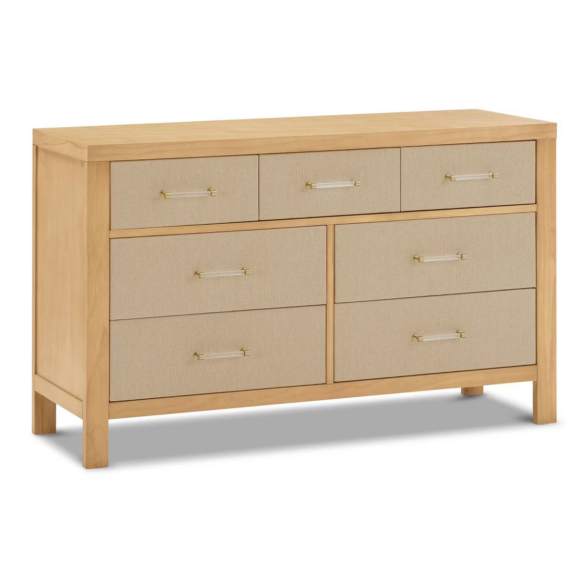 Namesake Eloise 7D Assembled Dresser - Honey/Performance Sand Eco-Weave | Target