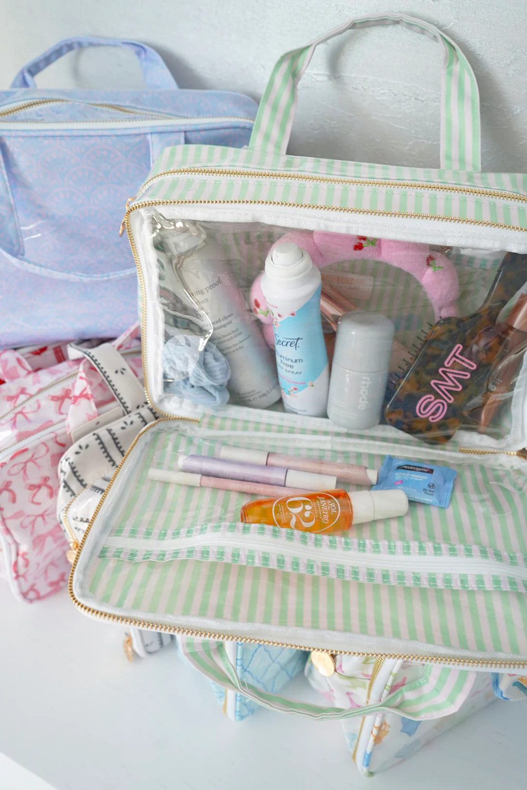 Clear Coat Toiletry Case | KenzKustomz