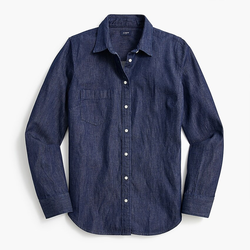 Petite chambray shirt | J.Crew Factory