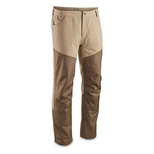 Guide Gear Men’s Upland Brush Pants, Hunting Pants, Tactical Pants, Hiking Pants Tan W44 L30 | Amazon (US)
