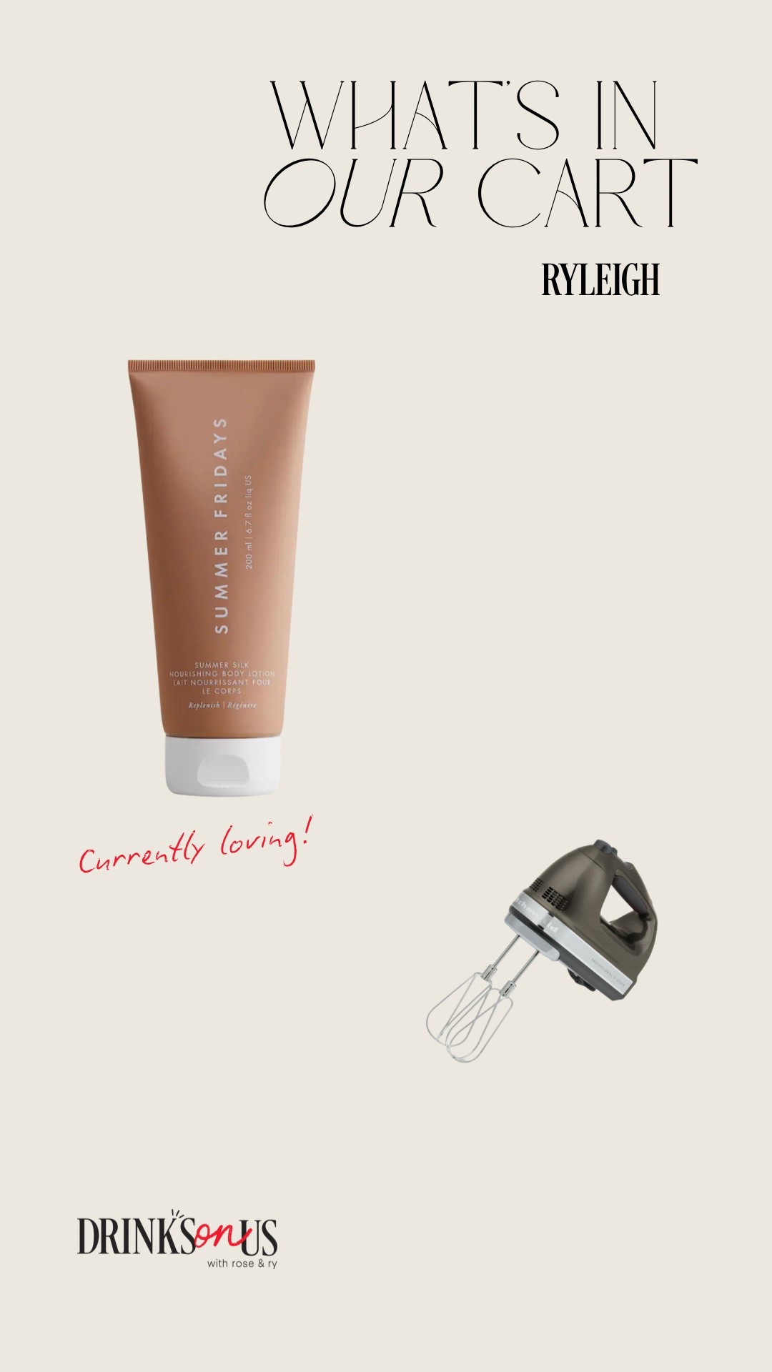 Products mentioned in Episode 98 of Drinks On Us! 🥂

#LTKHome #LTKBeauty #LTKFallSale