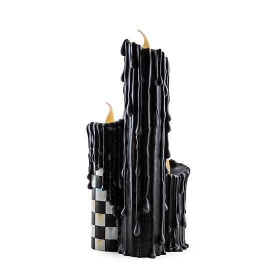 Courtly Check Melting Candle Cluster | MacKenzie-Childs