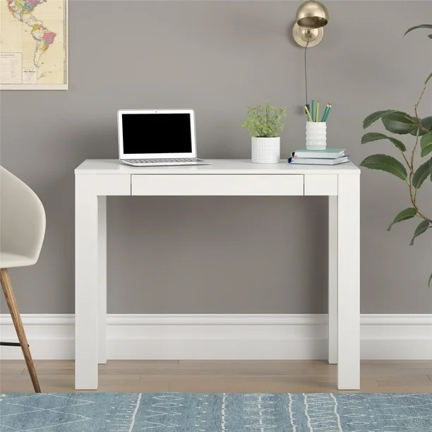 Mainstays Parsons Desk, White | Walmart (US)