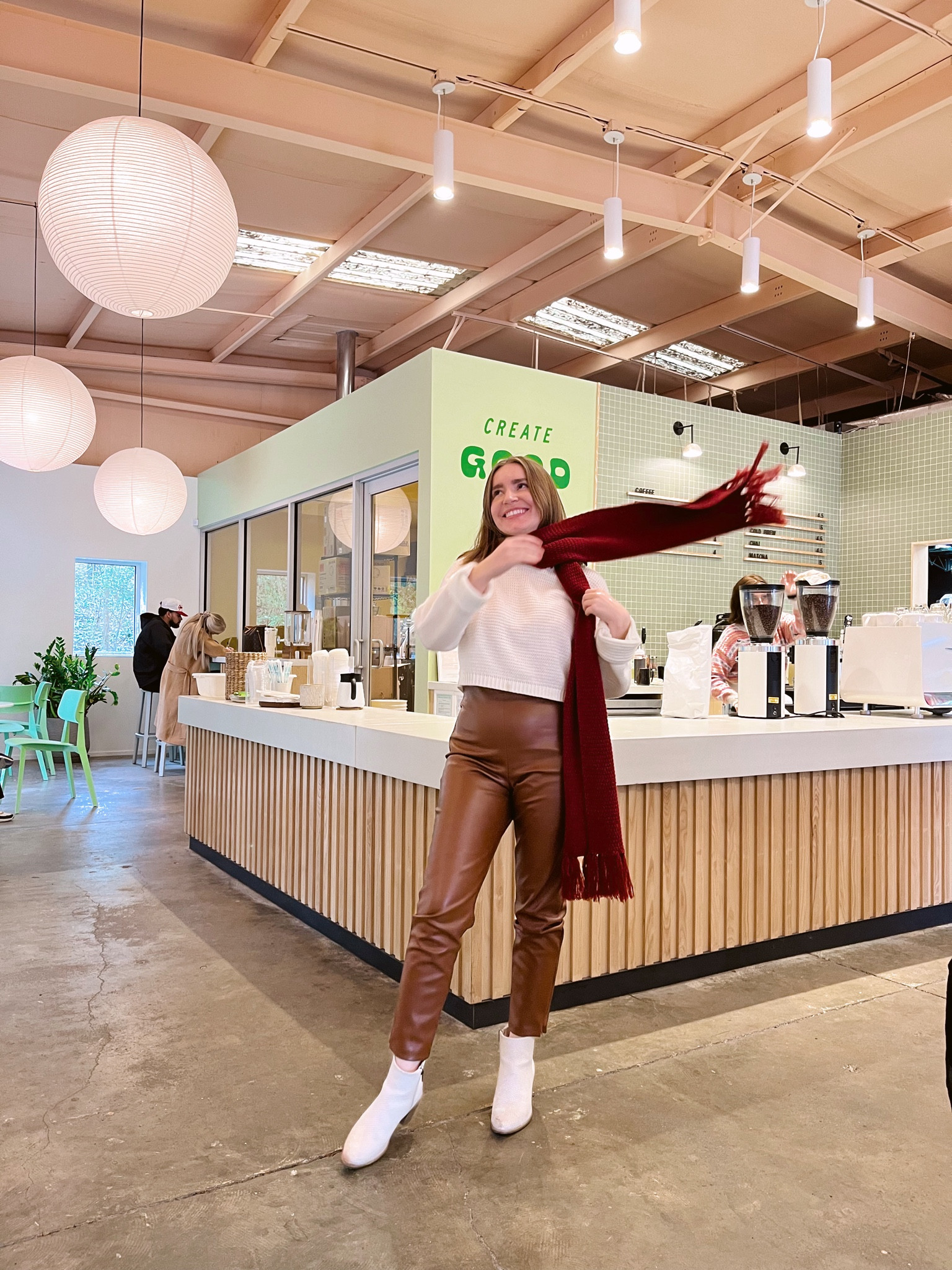 starting the year with caffeine + cozy layers 🧸

linking these + similar @oldnavy leather pants on LTK — all under $20 & so comfy. 

#LTKworkwear #LTKfindsunder50