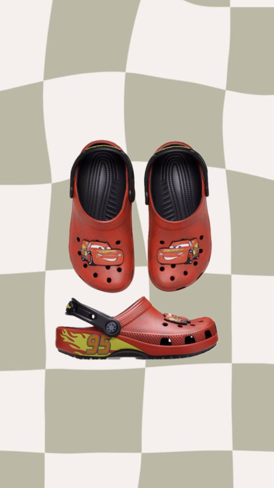 Cars crocs ⚡️🚘🏁
