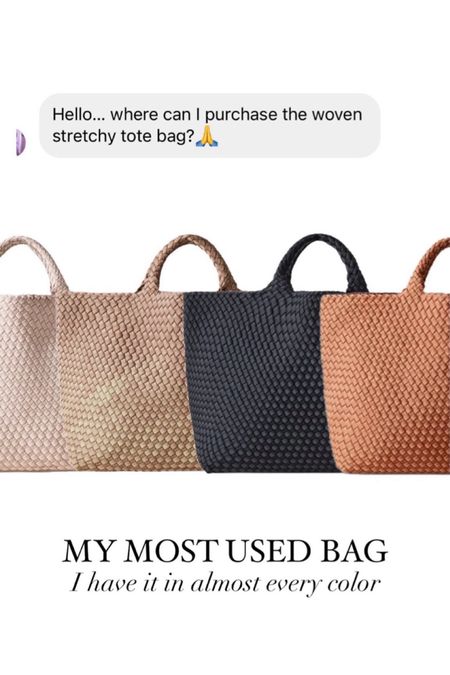 My favorite tote ever!! The best stretchy and washable fabric! 


#LTKStyleTip #LTKItBag #LTKOver40