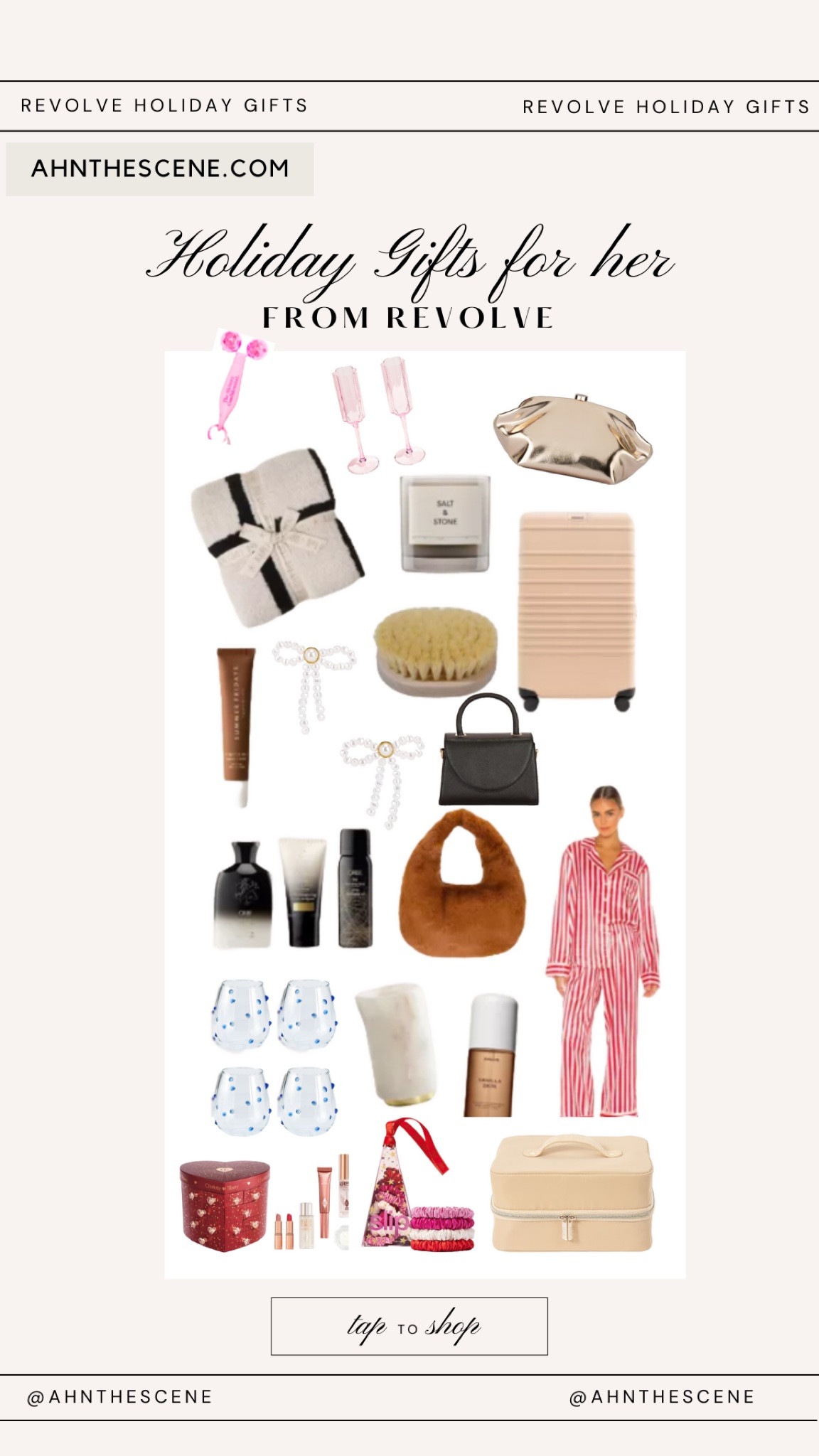Holiday gifts from Revolve 🎁 
Take 20% off sitewide with code HAPPY20 

#LTKGiftGuide #LTKSaleAlert #LTKHoliday