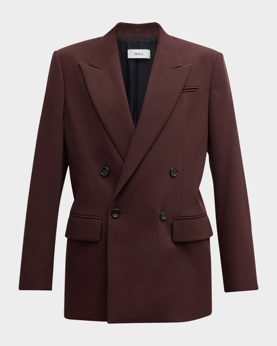 Calla Double-Breasted Jacket | Neiman Marcus