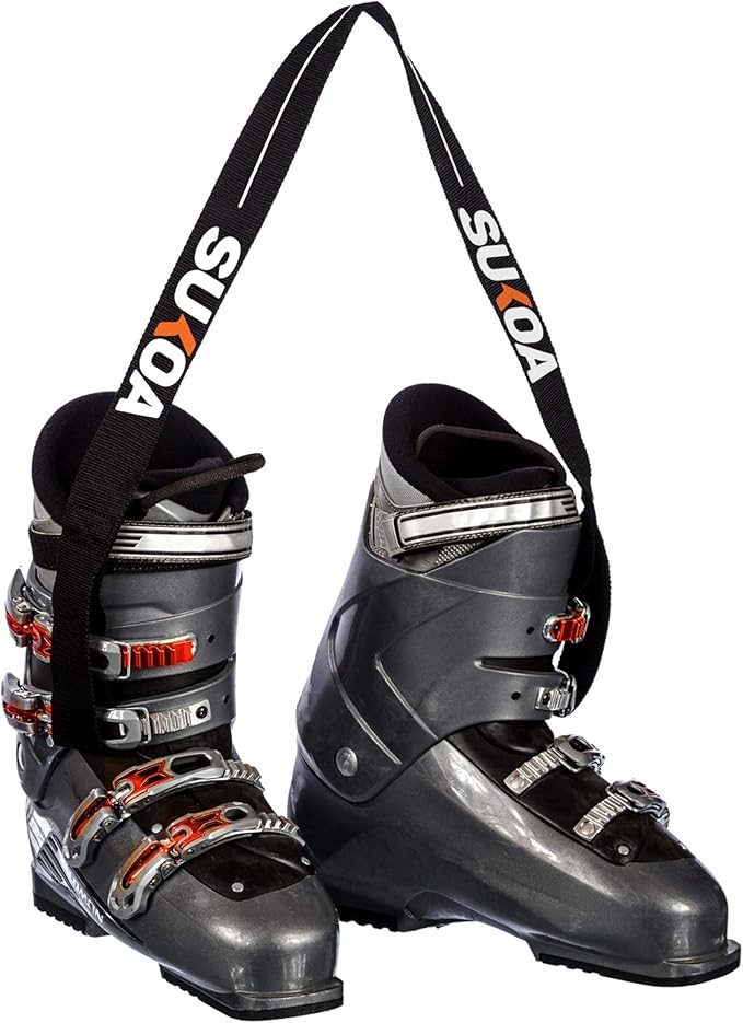 Ski and Snowboard Boot Carrier Strap - Men & Women - Shoulder Sling Tote Leash Also for Ice Skate... | Amazon (US)