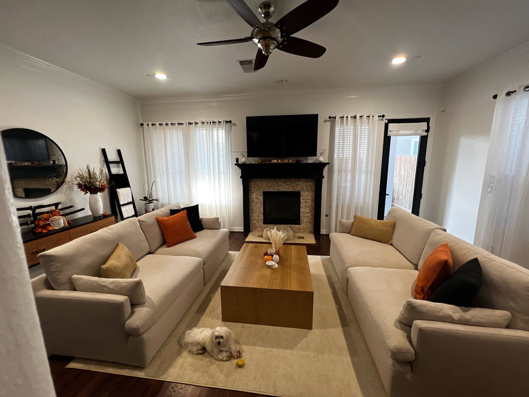 Getting our living room ready for fall! 

#LTKhome #LTKSeasonal