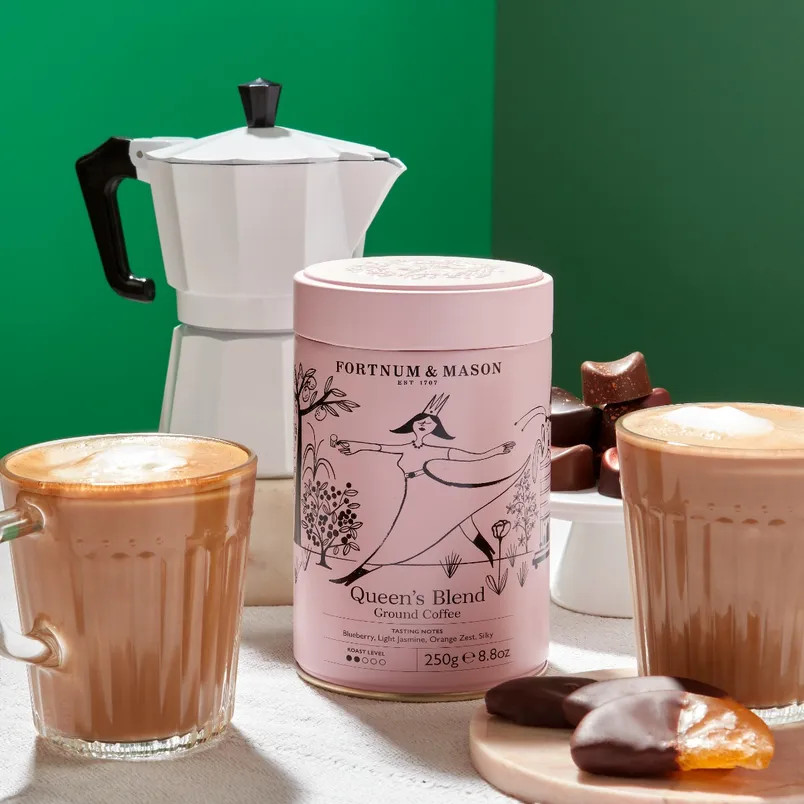 Queen's Blend Ground Coffee Tin, 250g | Fortnum & Mason