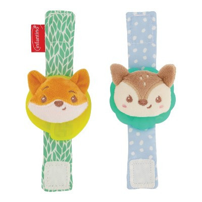 Infantino Wrist Rattles - Fox and Deer | Target