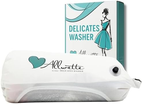 Allurette Wash Bag - Delicates Laundry System for Lingerie, Active Wear and Gentle Hand Wash Clot... | Amazon (US)