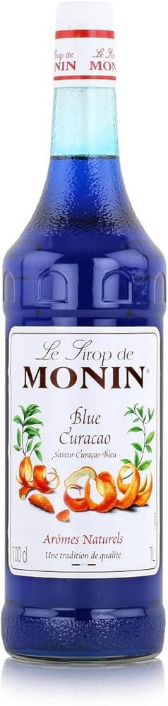 Monin Sirup Blue Curacao (1 x 1,0l) - für Cocktails und Desserts - intensives Aroma - exotische ... | Amazon (DE)