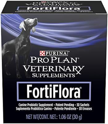Purina FortiFlora Probiotics for Dogs, Pro Plan Veterinary Supplements Powder or Chewable Probiot... | Amazon (US)