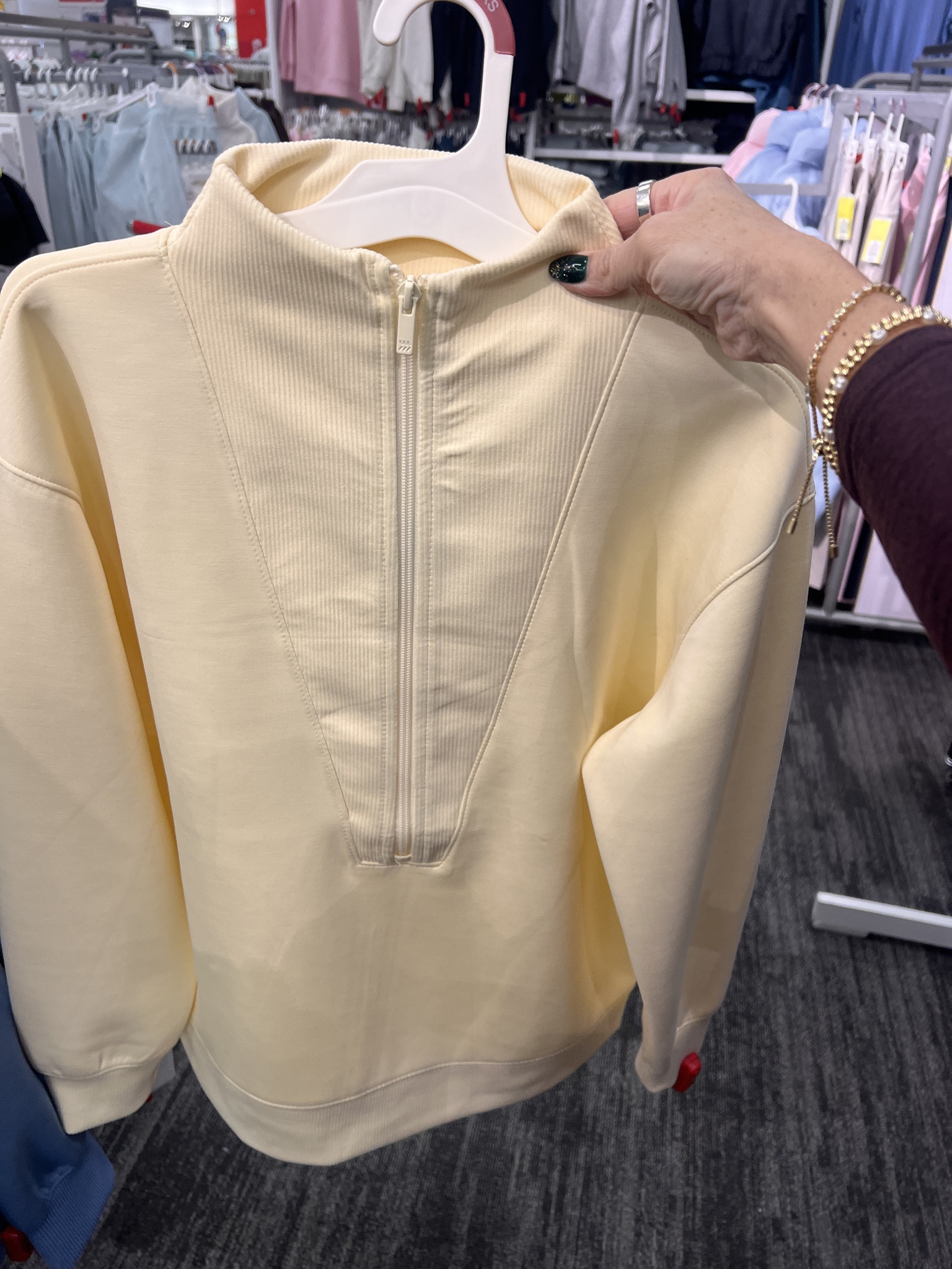 Cute and cozy on sale!!! Loving butter yellow for spring. 

#LTKSaleAlert