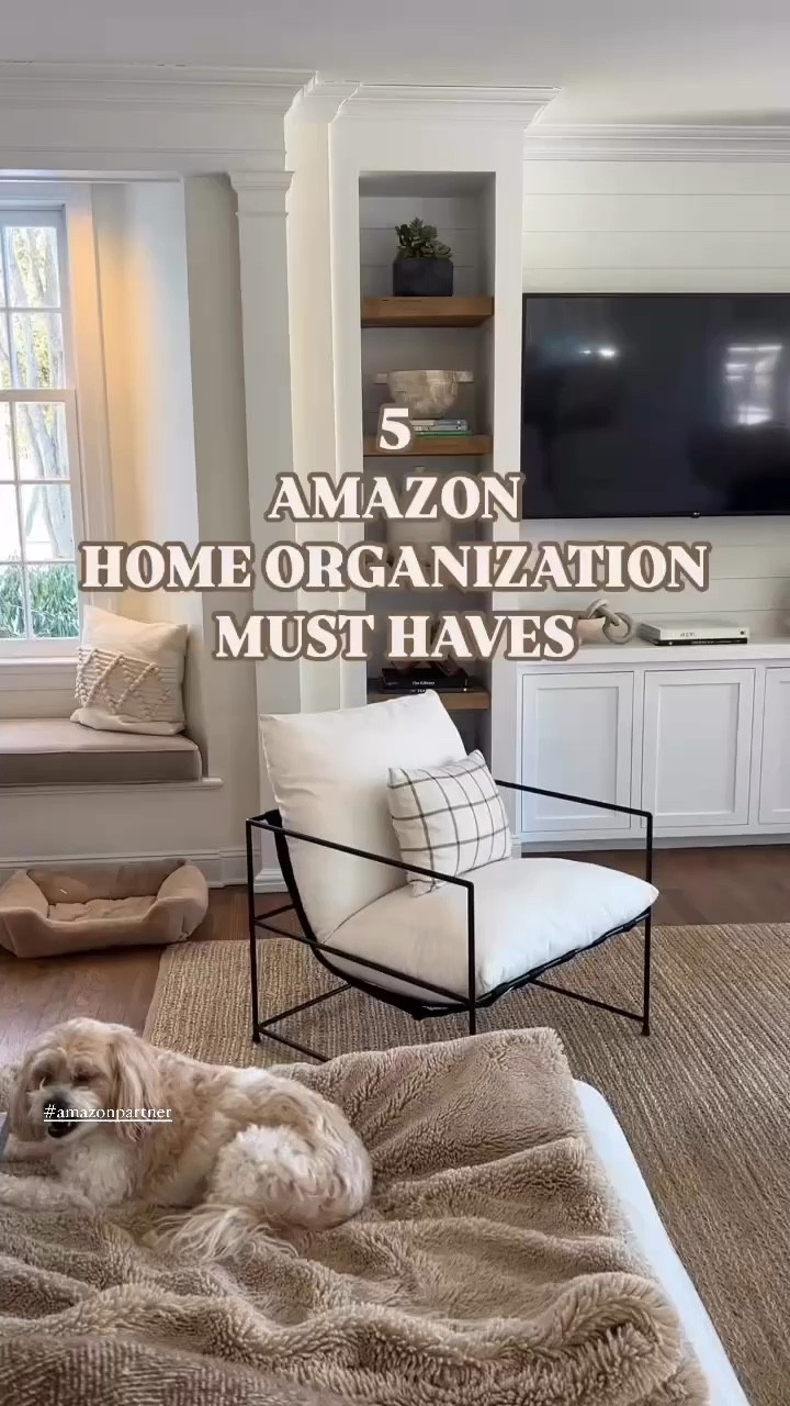 sharing 5 of my @amazon home organization must haves. hopefully one of these can be helpful to you! 

@amazoninfluencerprogram @amazonhome #ad #founditonamazon #NewYear2025 #organization #home #family 

#LTKFindsUnder50 #LTKHome #LTKKids