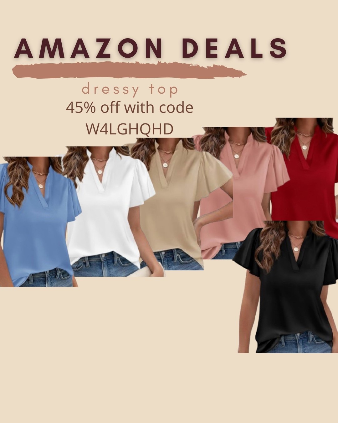 $10 ends 6/7

Amazon fashion
Amazon deals
Satin top
Dressy top

#LTKSaleAlert