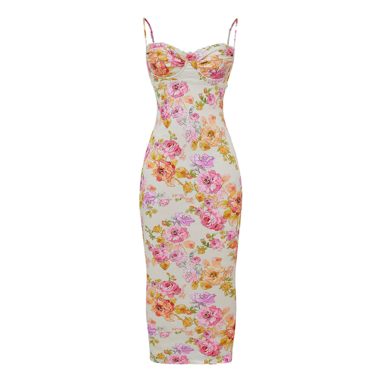 HOUSE OF CB Josefina Floral Dress - Multi | Brown Thomas (IE)