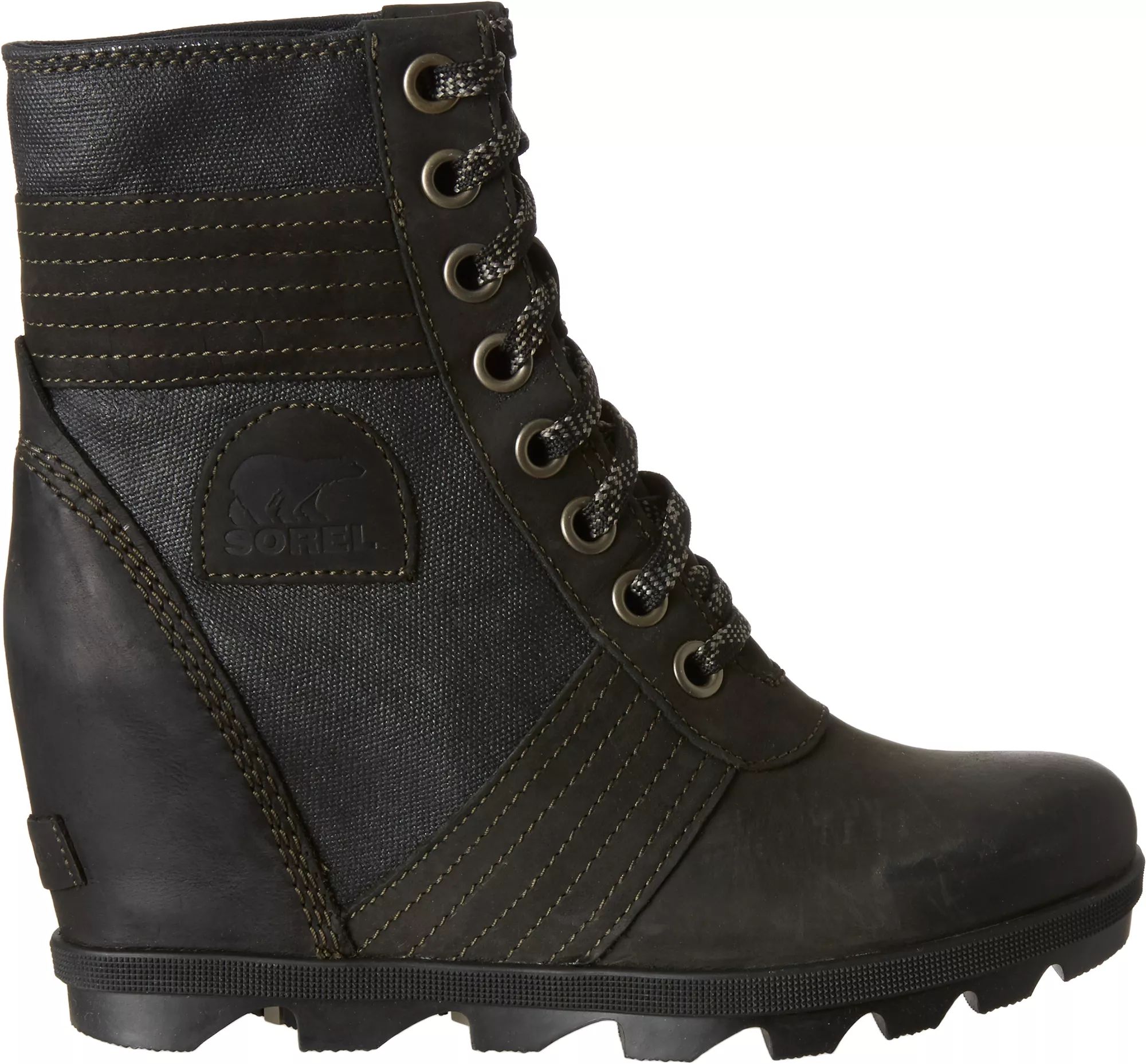 Sorel Women's Lexie Wedge Casual Boots, Size: 6.0, Black | Dick's Sporting Goods