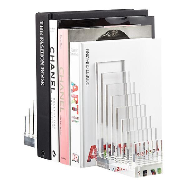 Russell + Hazel Acrylic File Sorter & Bookend | The Container Store