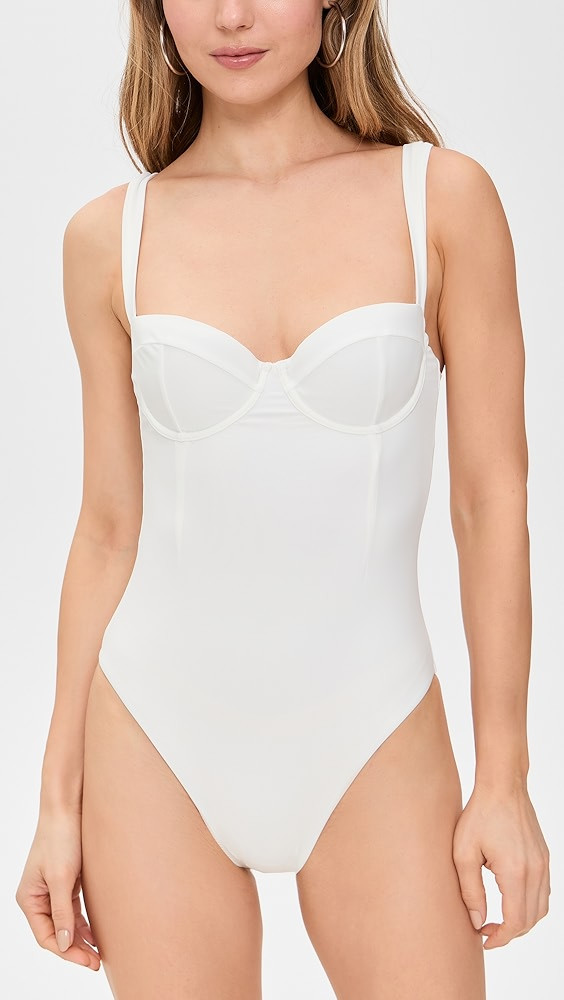 SIMKHAI Kyle Bustier One Piece | Shopbop | Shopbop