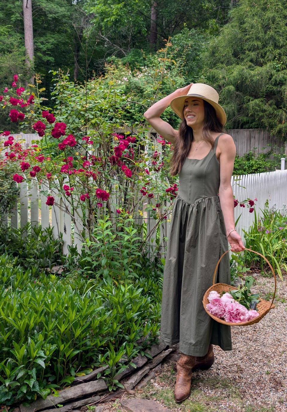 Picking Peonies in mom's garden today in the most versatile spring country outfit!

#LTKSeasonal #LTKootd #LTKWorkwear