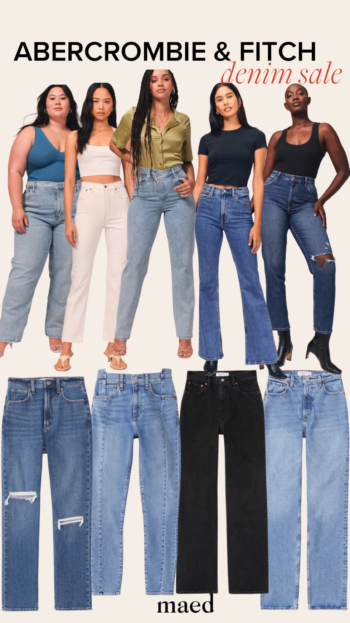Abercrombie and fitch, Abercrombie & fitch denim sale, denim finds, Abercrombie picks, Abercrombie and fitch picks 

#LTKBacktoSchool #LTKstyletip #LTKsalealert
