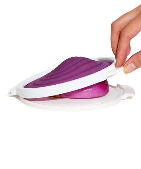 Purple Cut & Keep Silicone Onion Saver | Zulily