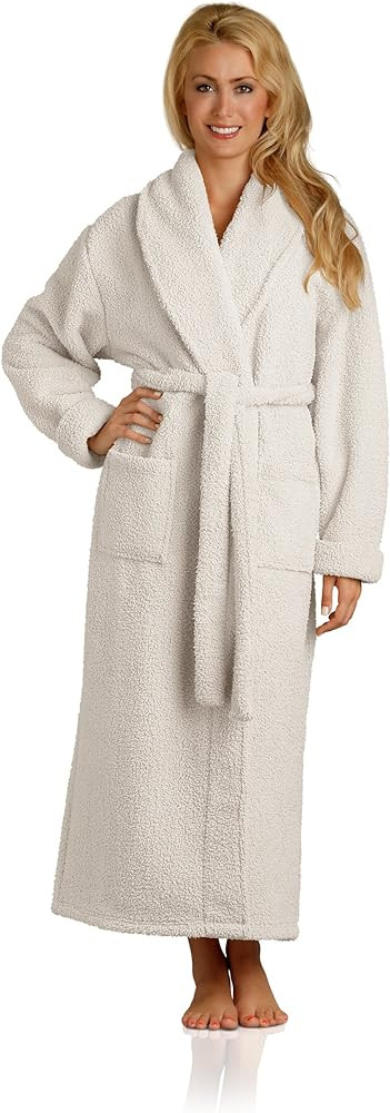 Plush Microfiber Fleece Robe | Super Soft & Warm | Lightweight | Full Length | Amazon (US)