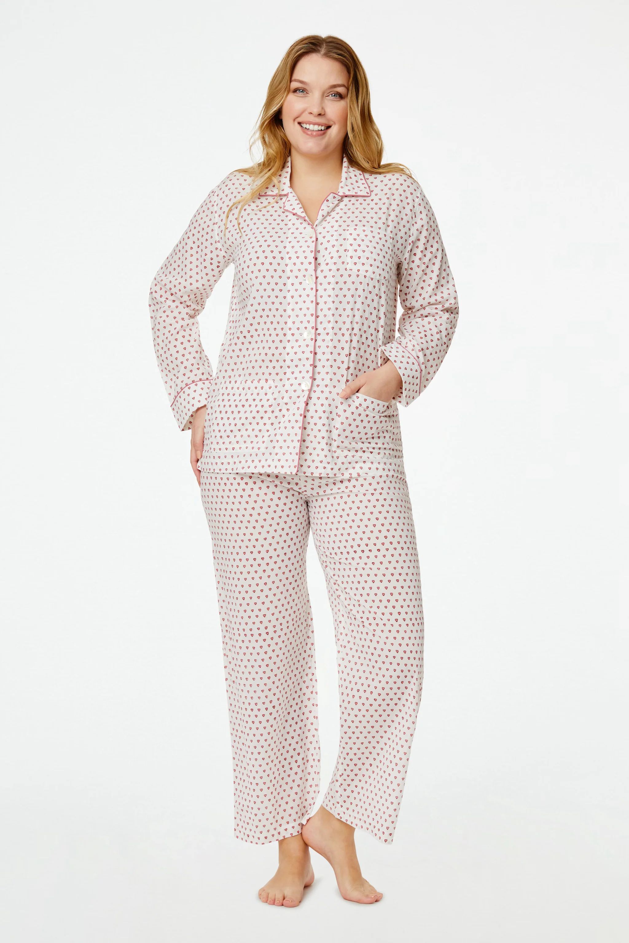 Hearts Loungewear Set | Roller Rabbit | Roller Rabbit