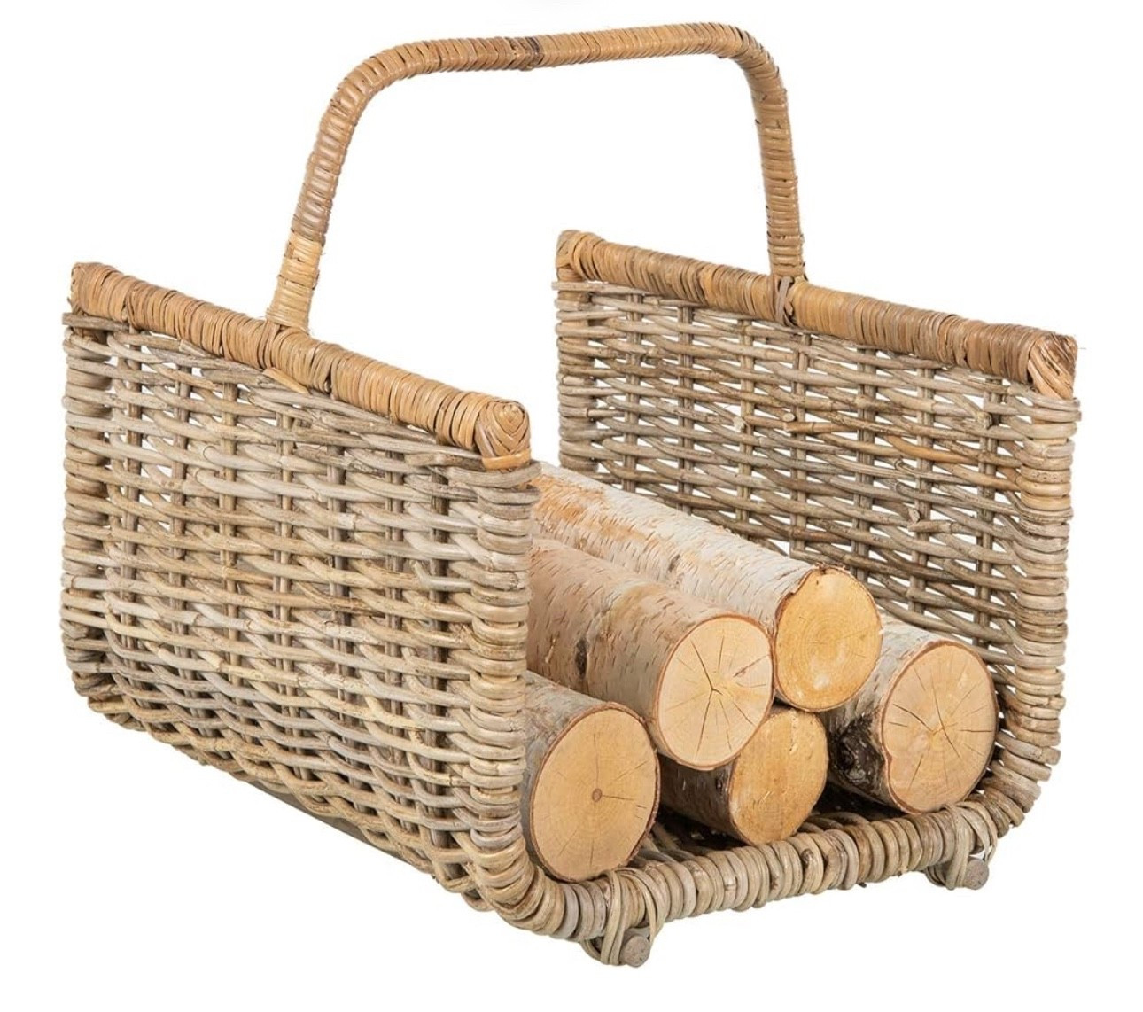 Kobo Fire Log Basket Gray Brown

#LTKHome