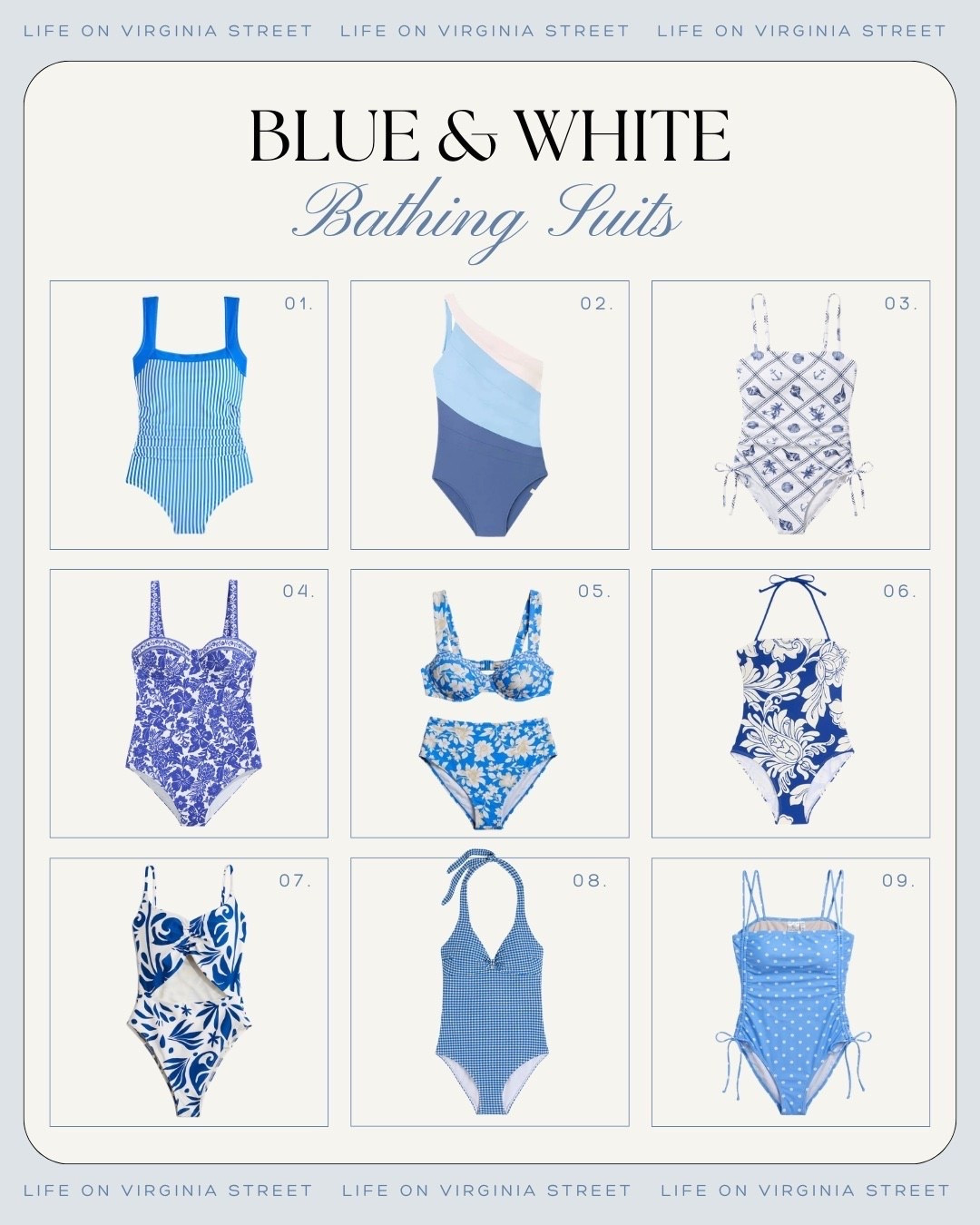 Blue & White bathing suits 🙌🏻🙌🏻

#

#LTKSwim #LTKSeasonal #LTKootd