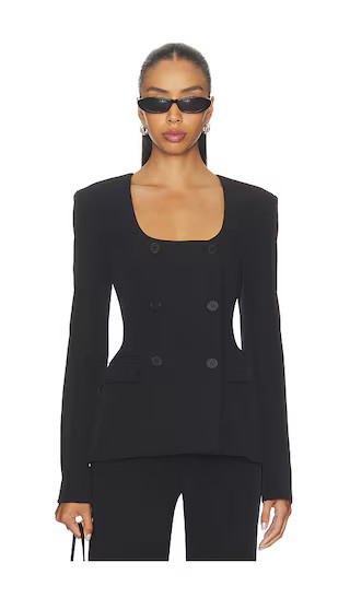 Aubriella Blazer in Black | Revolve Clothing (Global)